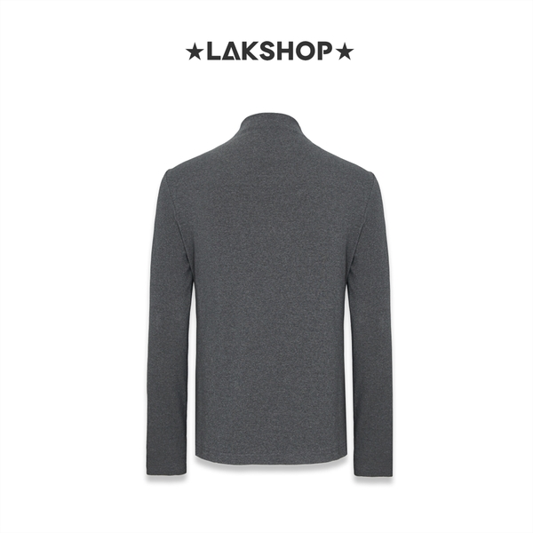 Áo Grey Cross Collar Sweatshirt