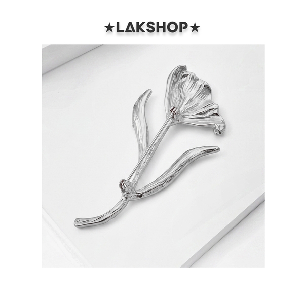 Trâm cài Hoa Metal Rose Brooch