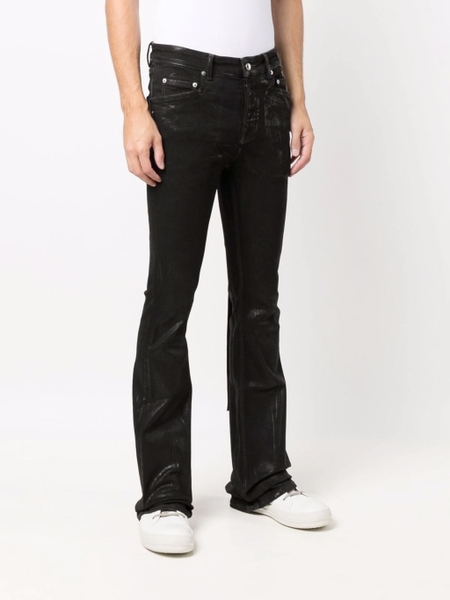 Rjck 0wens Drkshdw Black Tyrone Bootcut Jeans