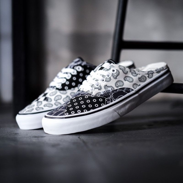 Giày Vans Mule Authentic Pattern Mix Multi - VN0A54F76UW