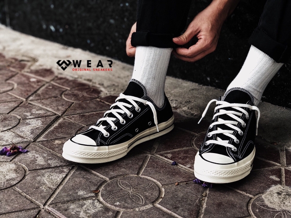 Giày Converse 1970s Black / White - 162058C