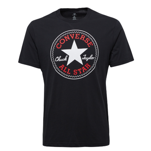 Áo Converse Chuck Patch Tee - Black - 10007887001