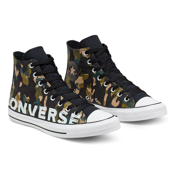 Giày Converse Chuck Taylor All Star Wordmark And Camo Print - 166232C