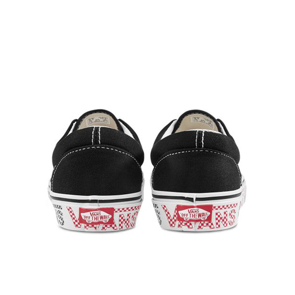 Giày Vans Era Checker Logo Black - VN0A38FRWQ0