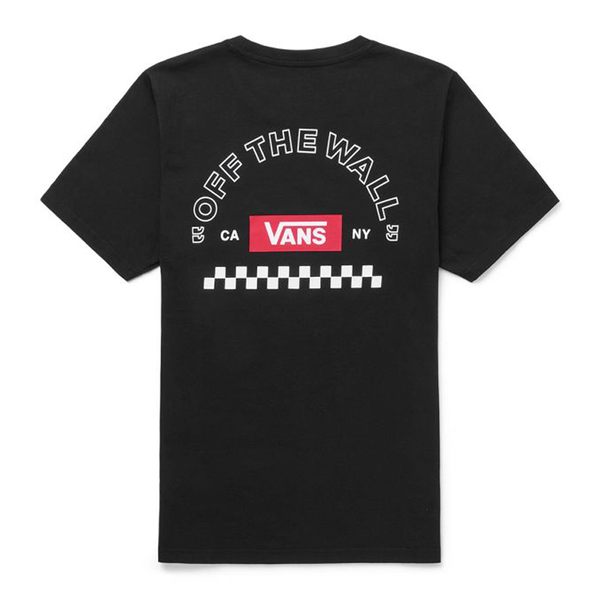 Áo Vans Redbox Checker SS Tee Black - VN0A48ATBLK