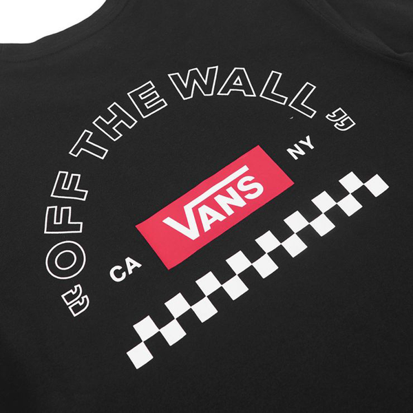 Áo Vans Redbox Checker SS Tee Black - VN0A48ATBLK