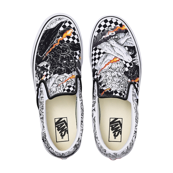 Giày Vans Slip-On Custom Culture Along with the Gods - VN0A4BV3017