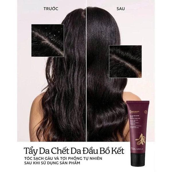 Tẩy Tế Bào Chết Da Đầu Bồ Kết Cocoon