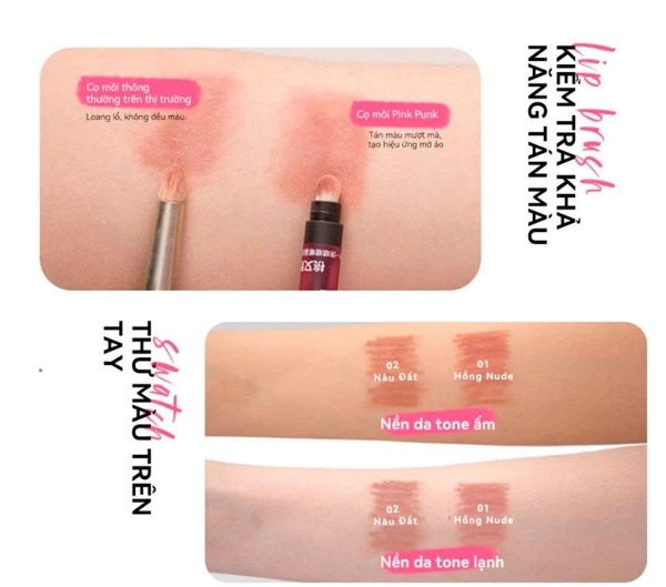 Chì Kẻ Viền Môi Pink Punk