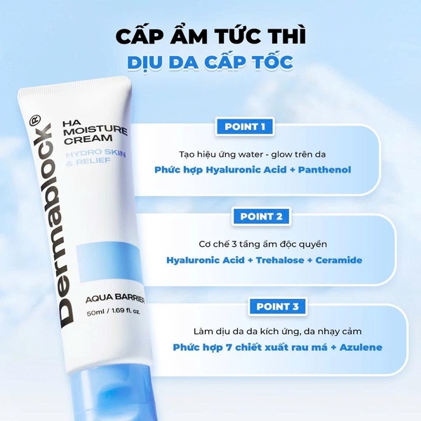 Kem dưỡng Dermablock HA
