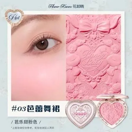 Phấn má Bunny Garden Flower Knows màu 03