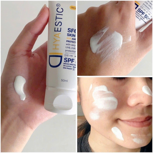 kem chống nắng hyaestic