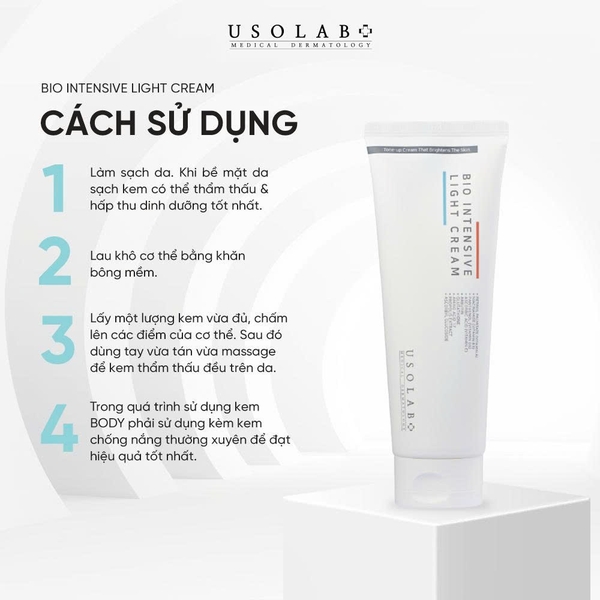 Kem dưỡng trắng body USOLAB