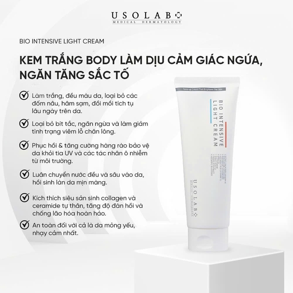 Kem dưỡng trắng body USOLAB