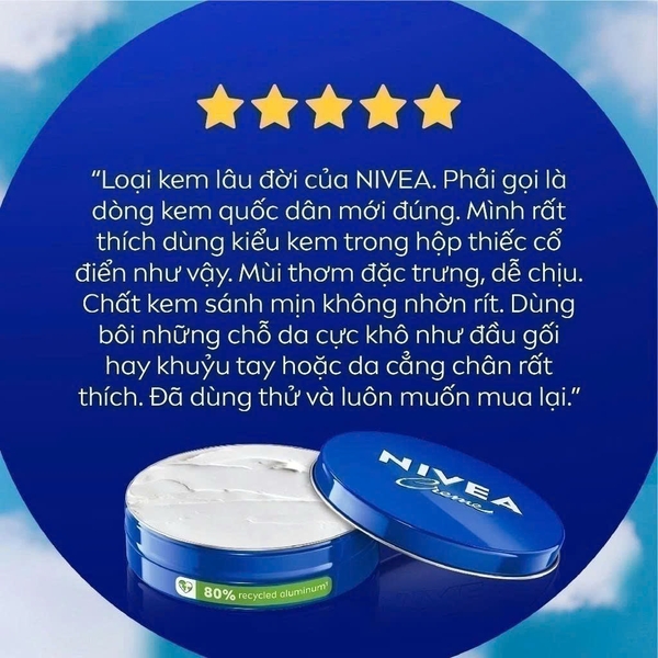 Kem Dưỡng Nivea Hộp Thiếc Xanh