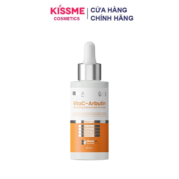 Serum MD Care VitaC-Arbutin dưỡng sáng, chống lão hóa Whitening Advanced Formula