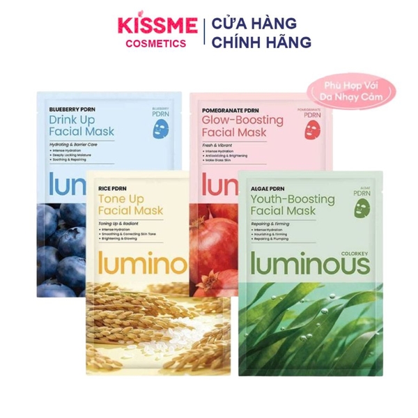 Mặt nạ Colorkey PDRN Luminous Facial Mask 25ml
