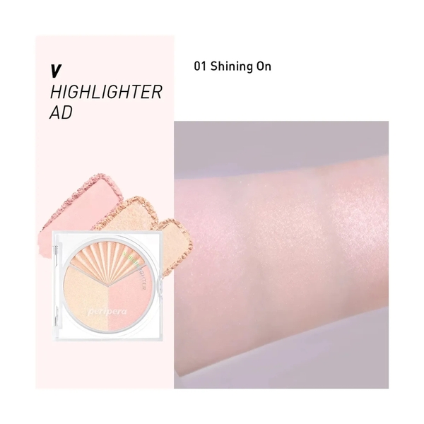 Phấn Bắt Sáng Peripera Ink V Highlighter