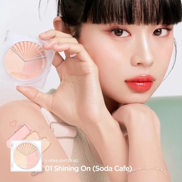 Phấn Bắt Sáng Peripera Ink V Highlighter