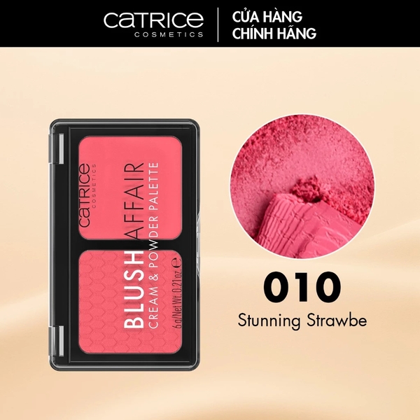 Phấn Má Catrice Blush Affair Cream & Powder Palette