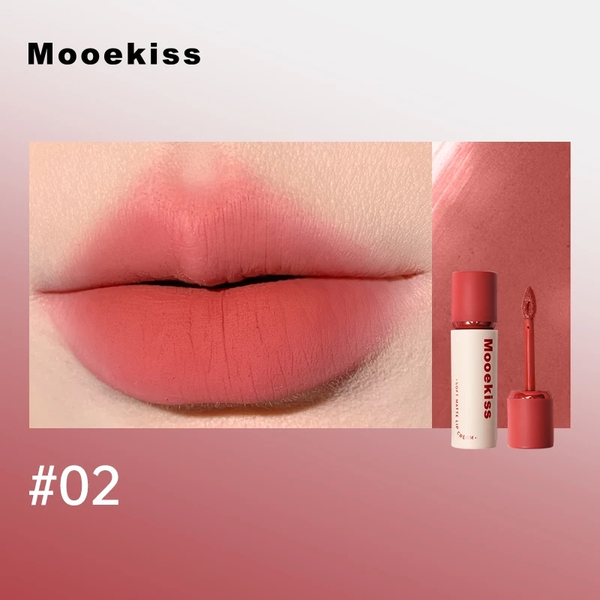 Son Kem Bùn Mịn Lì Mooekiss Nắp Đỏ