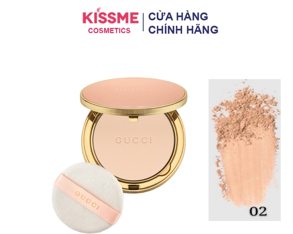 Phấn Phủ Dạng Nén Kiềm Dầu Gucci Poudre De Beaute Mat Naturel