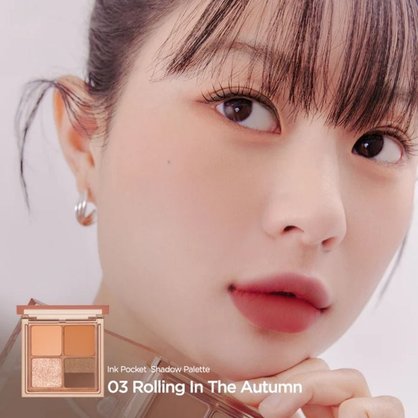 Bảng Phấn Mắt Peripera Ink Pocket Shadow Palette 6.4G