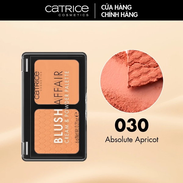 Phấn Má Catrice Blush Affair Cream & Powder Palette
