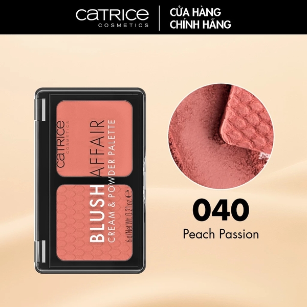 Phấn Má Catrice Blush Affair Cream & Powder Palette