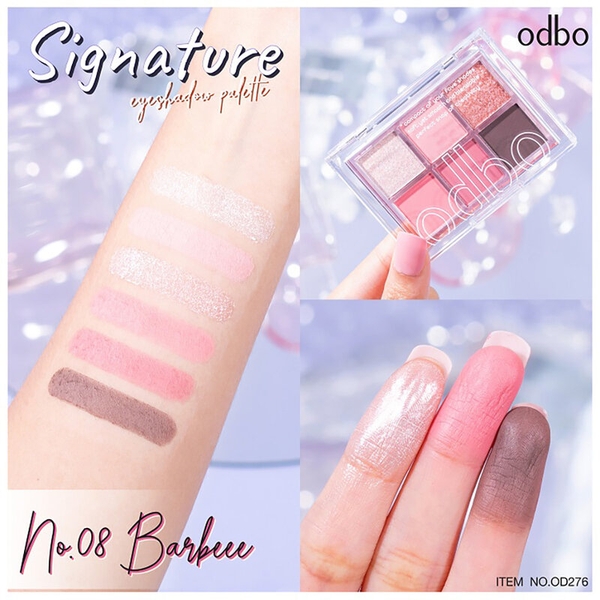 Phấn Mắt 6 Ô Odbo Signature Eyeshadow Palette