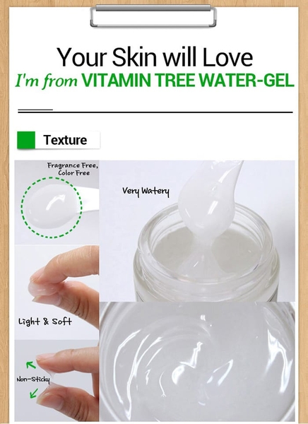 Kem Dưỡng Ẩm Vitamin Tree Water Gel 75g