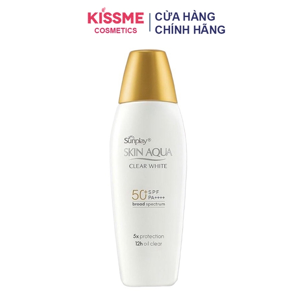 Sữa Chống Nắng Da Nhạy Cảm Sunplay Skin Aqua Clear White SPF50+/PA++++