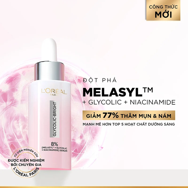 Serum dưỡng sáng LOréal Glycolic Bright