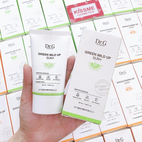 Kem chống nắng da nhạy cảm Dr.G Green Mild Up Sun SPF 50/PA++++ 50ml