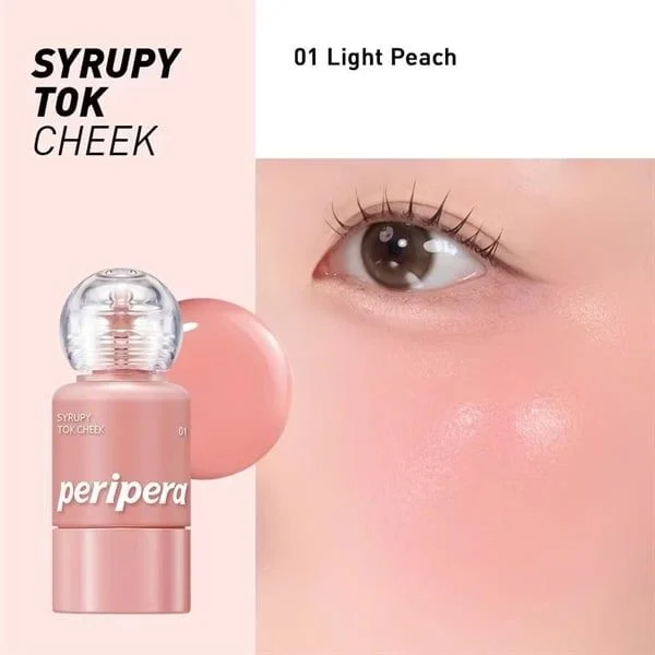 Má Hồng Kem Peripera Syrupy Tok Cheek
