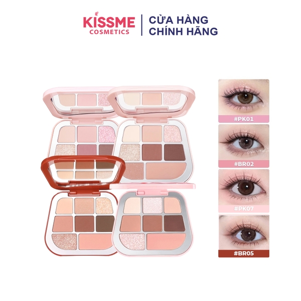 Bảng Phấn Mắt 8 Ô Focallure 8 Pan Pressed Powder Palette