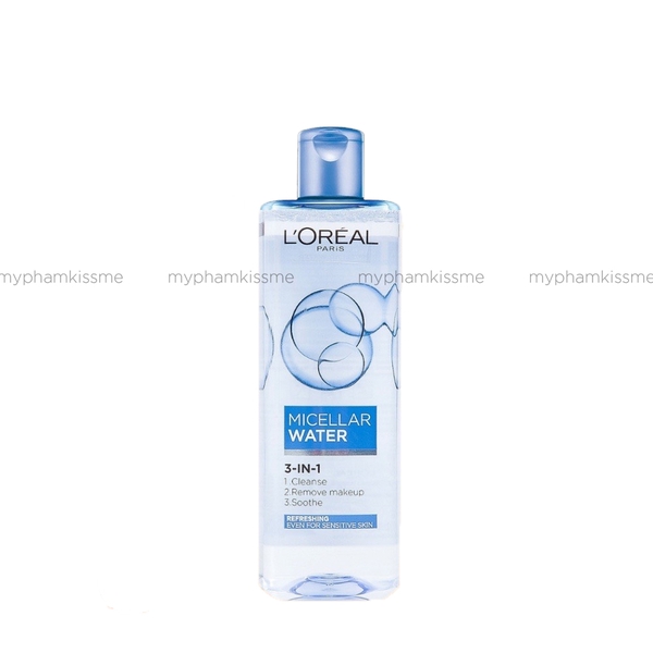 Nước Tẩy Trang L'Oreal Paris 3-In-1 Micellar Water 400ml