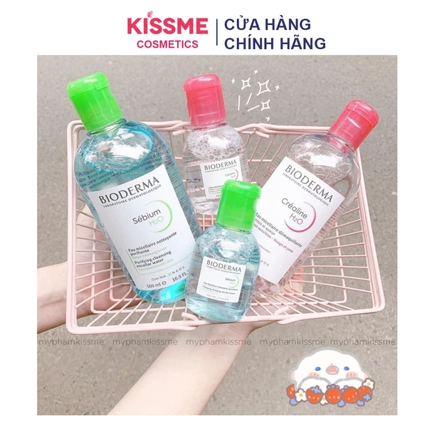 Tẩy trang cho da nhạy cảm Bioderma Solution Micellaire