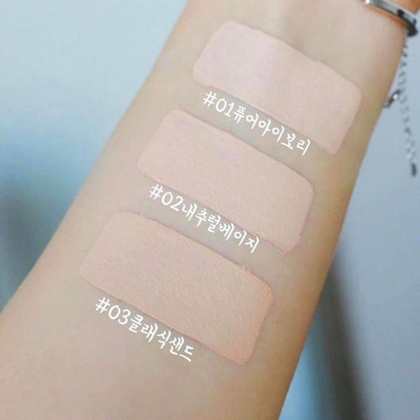 Che khuyết điểm che phủ tốt Peripera Double Longwear Cover Concealer 5.5g