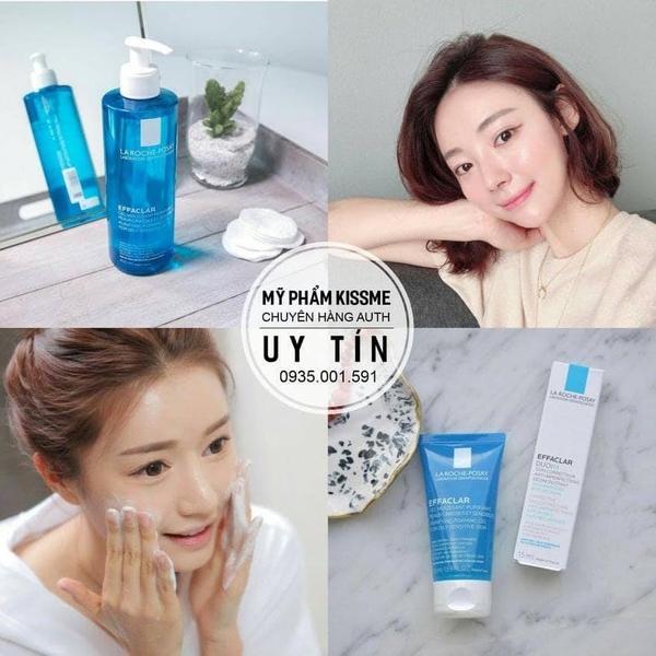 Sữa rửa mặt da dầu mụn La Roche-Posay Effaclar Purifying Foaming Gel Cleanser