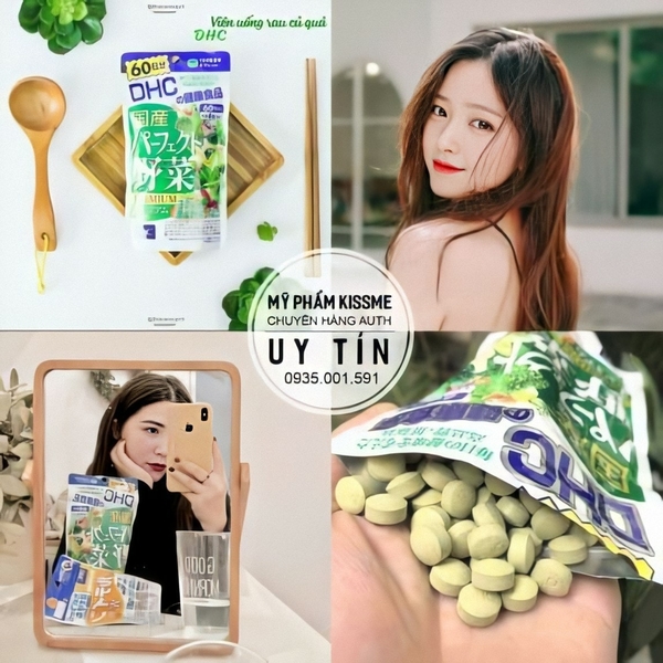 Viên Uống Rau Củ DHC 60 ngày