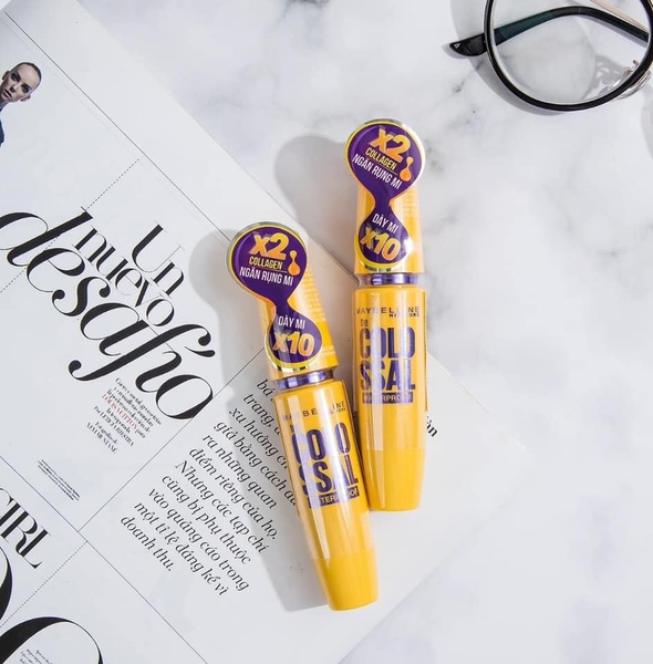 Mascara Maybelline Colossal Waterproof Black 10X