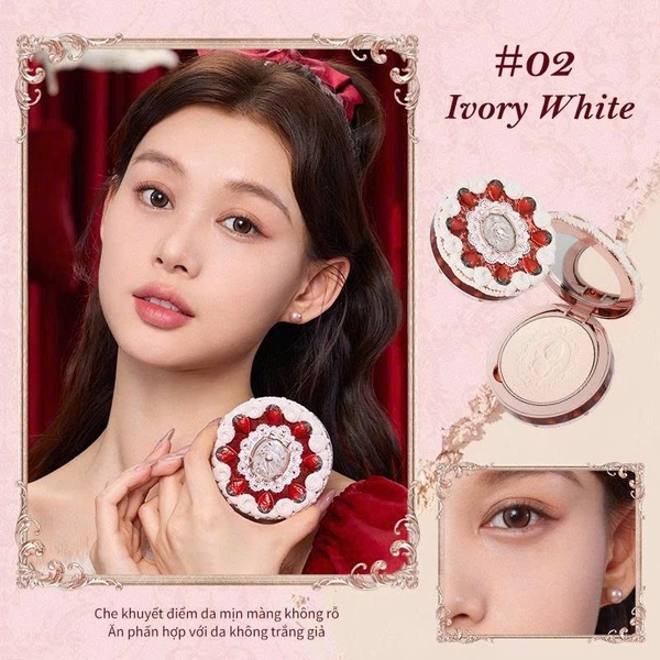Phấn Phủ Nén Strawberry Cupid Collection Pressed Powder