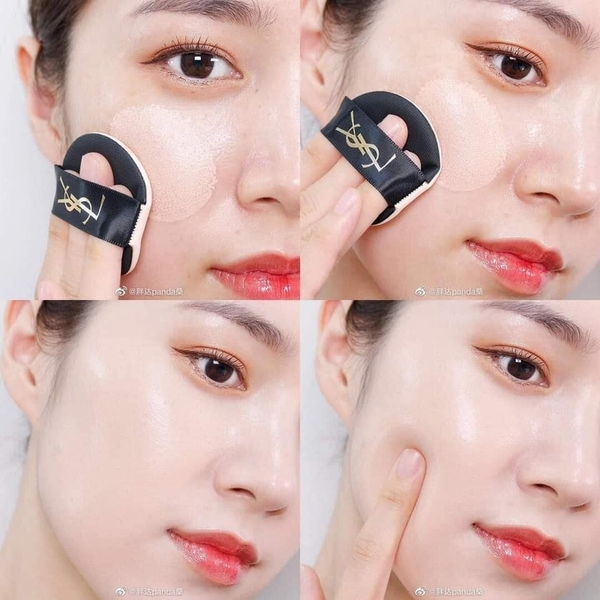 Phấn Nước YSL Le Cushion Encre De Peau Luminous Matte Tone 10