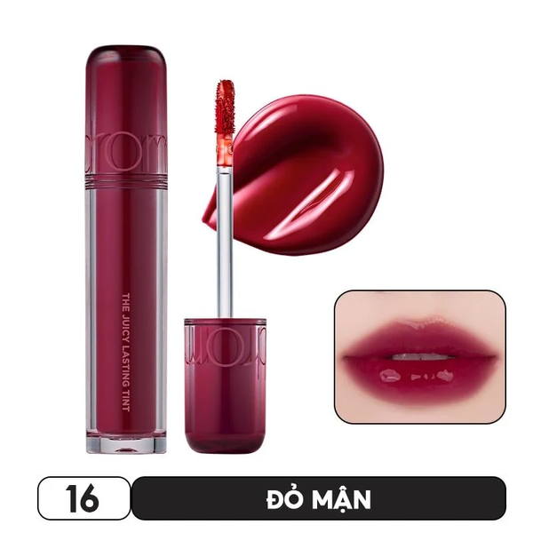 (NEW) Son Tint Lì Romand The Juicy Lasting Tint phiên bản mới
