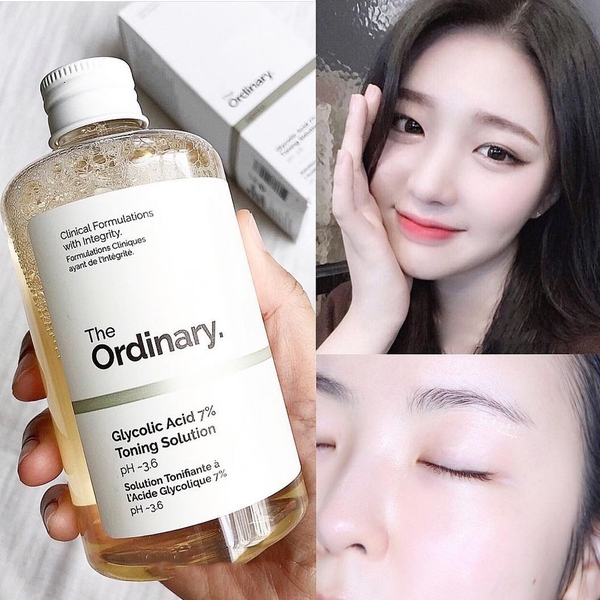 Toner Tẩy Da Chết Hóa Học The Ordinary Glycolic Acid 7% Toning Solution