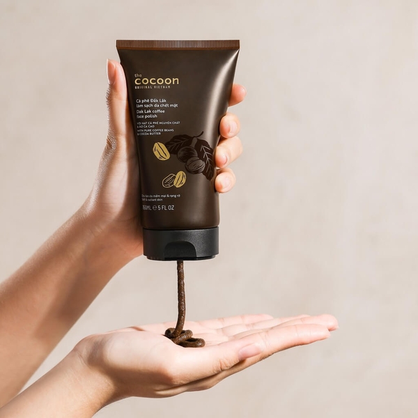Tẩy tế bào chết mặt cà phê Đắk Lắk Cocoon 150ml