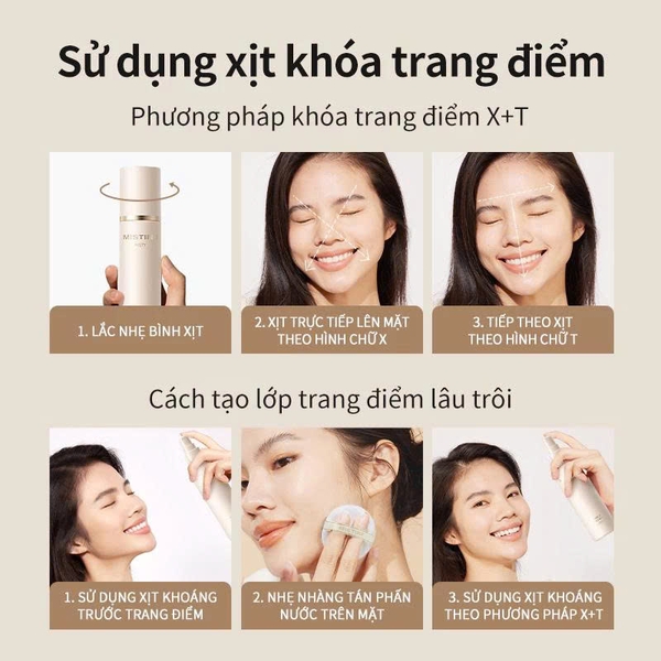 Xịt khóa nền Mistine