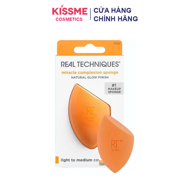 Mút tán nền Real Techniques Miracle Complexion Sponge