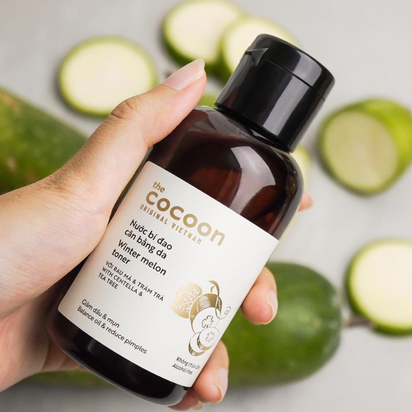Toner da dầu mụn bí đao Cocoon 140ml